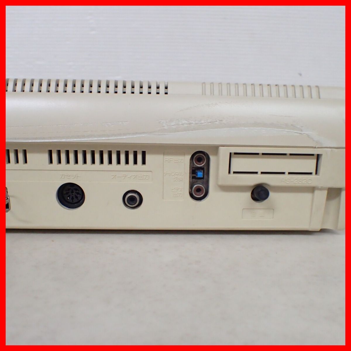 *NEC personal computer PC-6000 series PC-6001 body retro PC PC60 Japan electric box opinion demo tape attaching electrification only verification [40