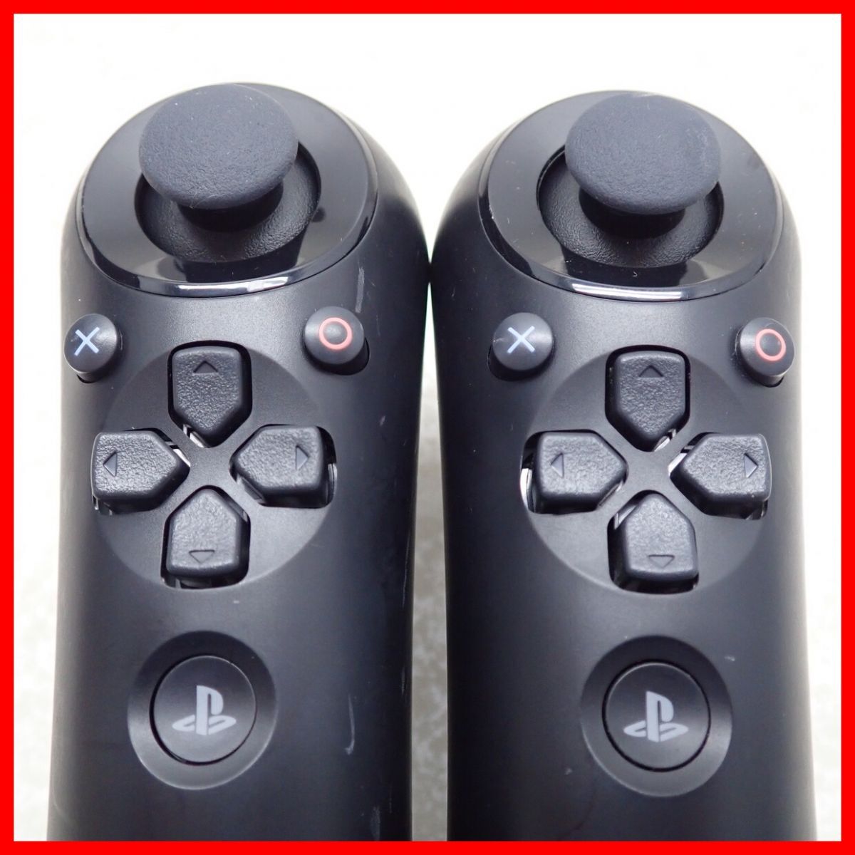 PS3 プレステ3 PlayStation Move ナビゲーションコントローラー CECH-ZCS1J まとめて2個セット SONY ソニー 通電のみ確認【10
