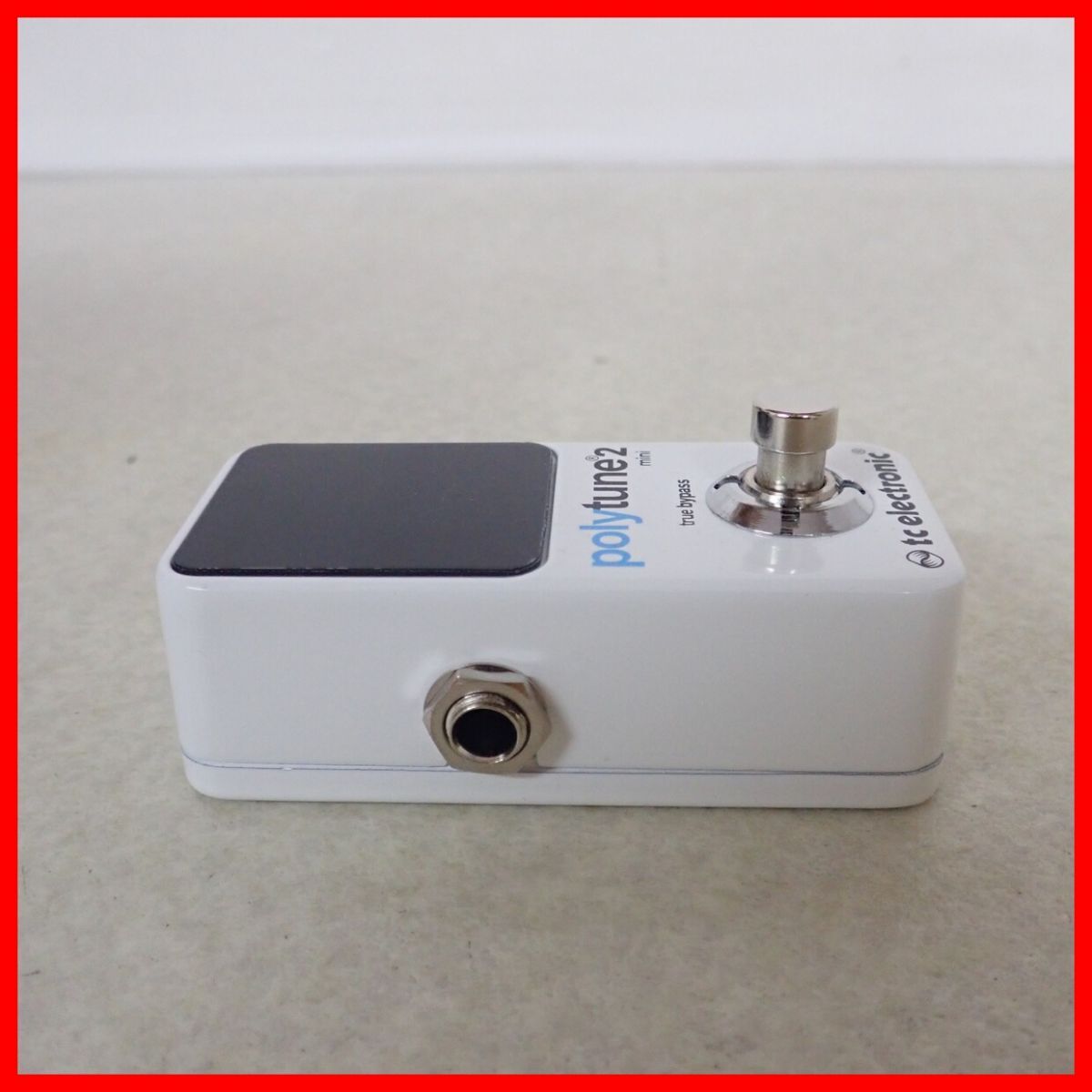 !TCELECTRONIC guitar effector polytune2 mini pedal tuner tea si- electronic box opinion attaching [PP