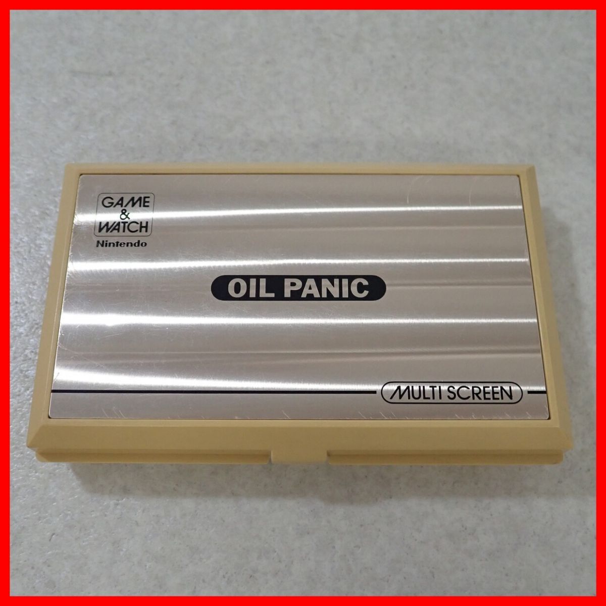  рабочий товар GAME&WATCH MULTI SCREEN игра & часы OIL PANIC масло Panic OP-51 Nintendo nintendo [10