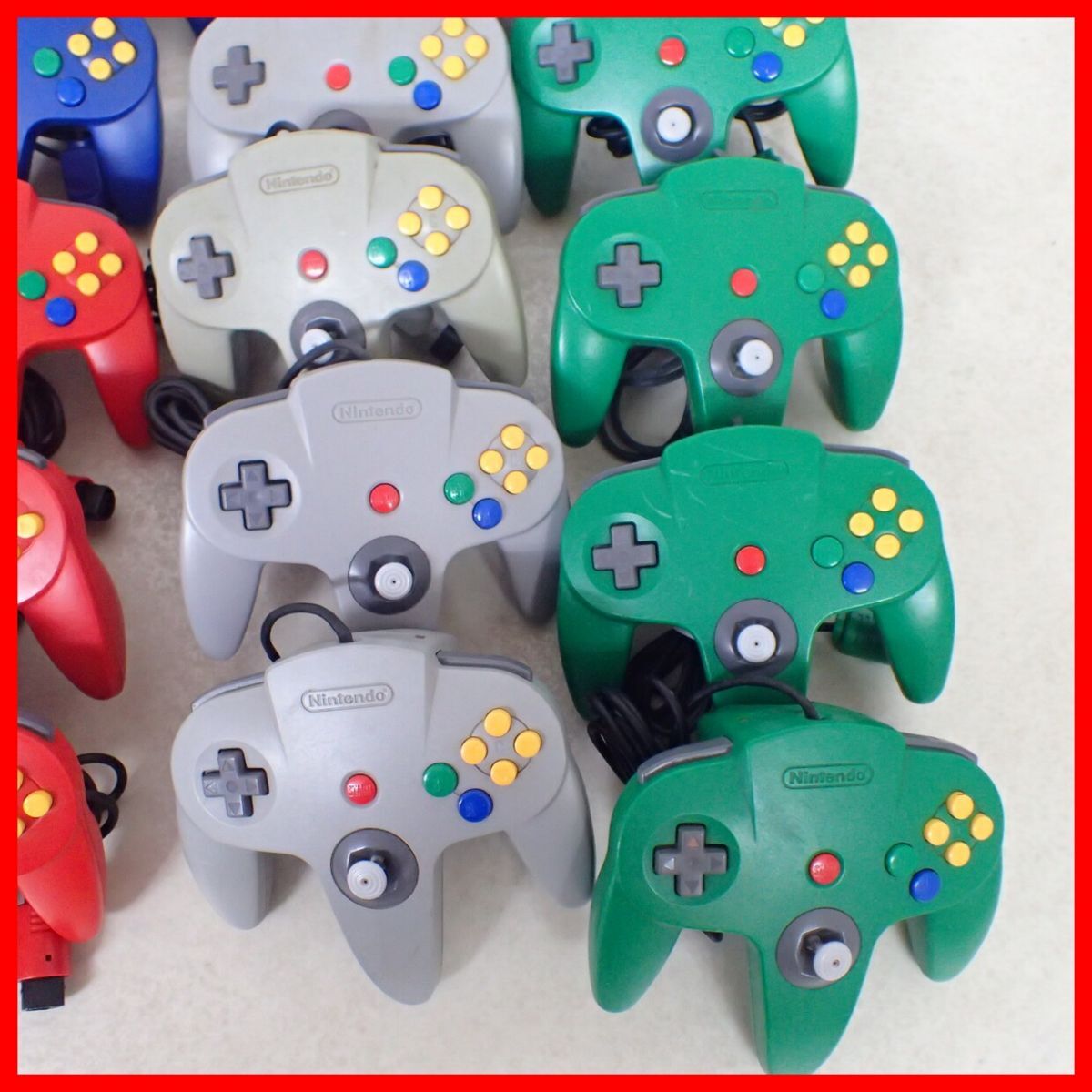 N64 ニンテンドウ64 コントローラ まとめて20個 大量セット Nintendo 任天堂【20の画像3