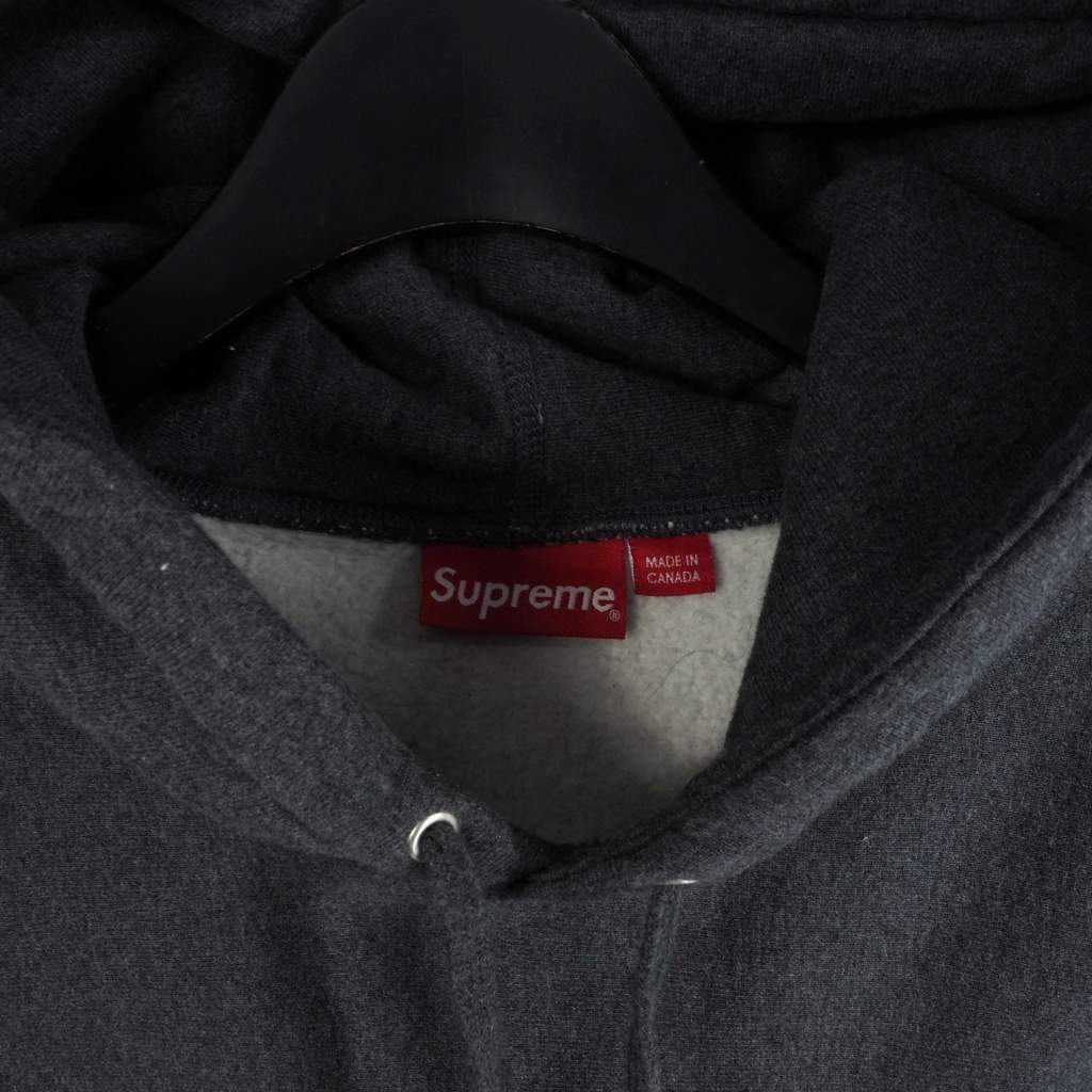 シュプリーム SUPREME 21FW Box Logo Hooded Sweatshirt Charcoal ボックスロゴ フーディー パーカー プルオーバー XL グレー系 メンズ_画像5