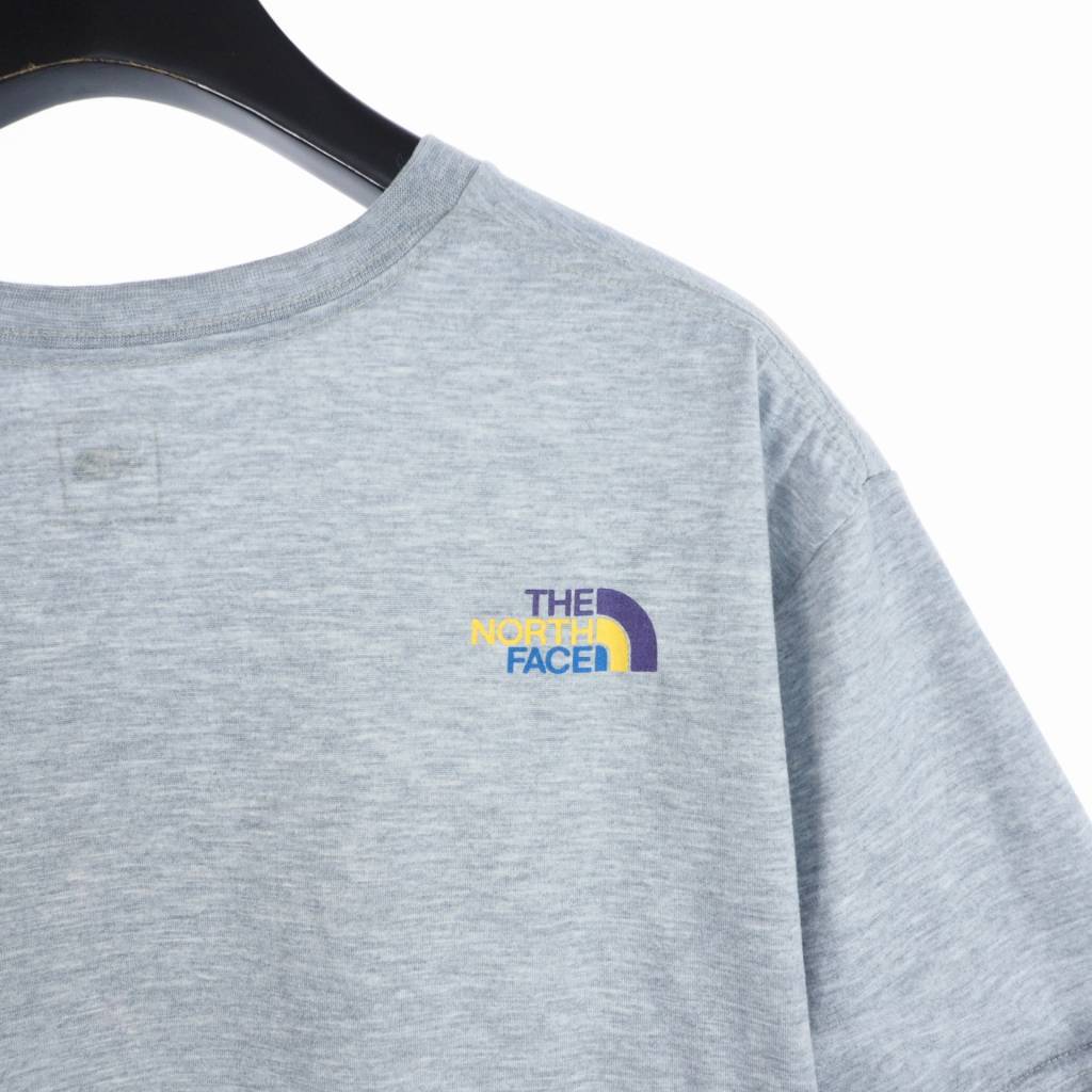 ザノースフェイス THE NORTH FACE Colorful Logo Tee Tシャツ カラフル ロゴ クルーネック カットソー L グレー NT31553 メンズ_画像5