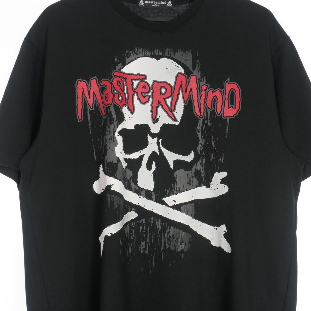 マスターマインド mastermind JAPAN 23AW スカルプリント Tシャツ カットソー 半袖 L 黒 ブラック MJ23E11-TS099-017 国内正規 メンズ_画像3