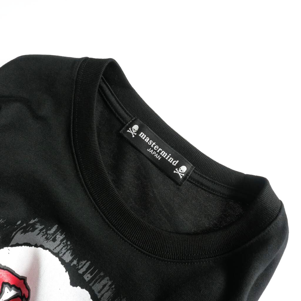 マスターマインド mastermind JAPAN 23AW スカルプリント Tシャツ カットソー 半袖 L 黒 ブラック MJ23E11-TS099-017 国内正規 メンズ_画像6