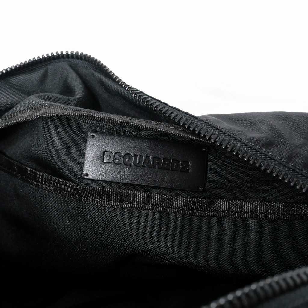 未使用品 ディースクエアード DSQUARED2 22AW BELT BAG ボディバッグ ウエストポーチ 鞄 ブラック 黒 S82BB0046 国内正規 メンズ_画像5