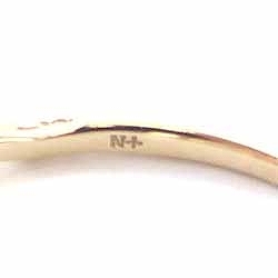 ノジェス NOJESS リング 指輪 アクアマリン K10 ダイヤモンド 0.006ct 13号 イエローゴールド /YM レディースの画像6