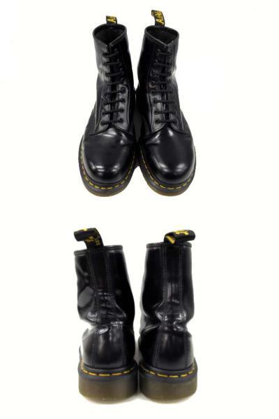 ドクターマーチン DR.MARTENS 1460 8ホール ブーツ レースアップ レザー 黒 ブラック UK9 メンズ_画像3