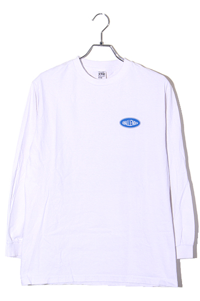 21AW CHALLENGER チャレンジャー SIZE:M L/S PUDDLE TEE プリント 長袖Tシャツ WHITE ホワイト CLG-TS 021-033 /◆ メンズ_画像2