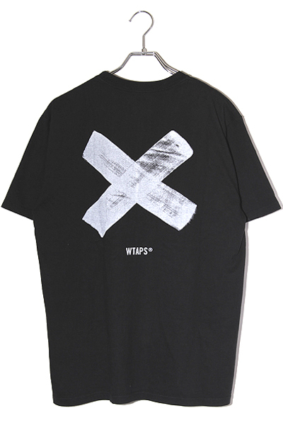 WTAPS ダブルタップス MMXX SCREEN S/S TEE クロス バックプリント 半袖Tシャツ 3 BLACK ブラック 201PCDT-ST13S /● メンズ_画像1