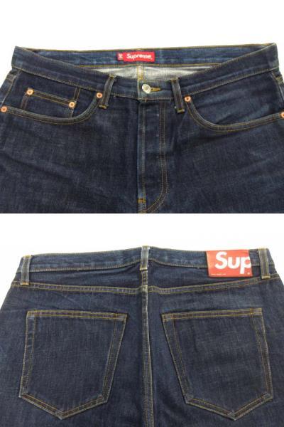 シュプリーム SUPREME Rigid Slim Jean セルビッチ デニムパンツ ジーンズ 34 ☆AA★ メンズ_画像3