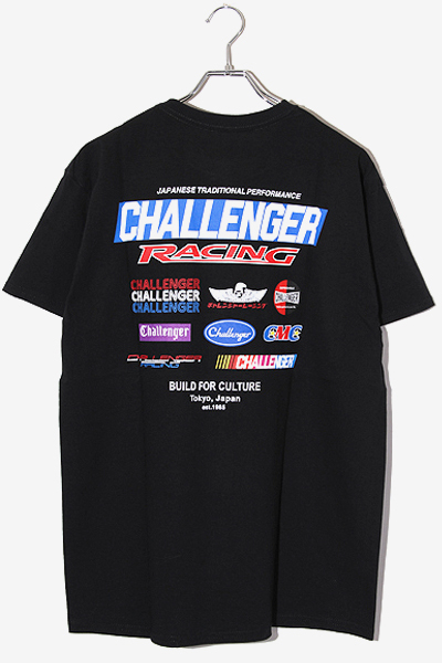 L 未使用品 2023AW CHALLENGER チャレンジャー CMC RACING LOGO TEE ロゴ 半袖Tシャツ BLACK ブラック CLG-TS023-053 /■In2 メンズの画像1