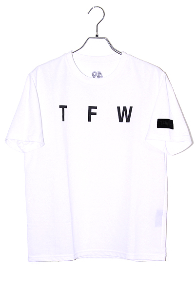 TFW49 ティーエフダブリュー 2G LOGO T クルーネック プリント 半袖Tシャツ 4 WHITE ホワイト T102010010 /◆ メンズ_画像1