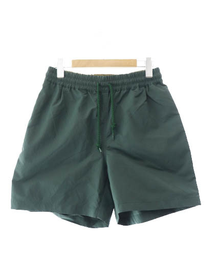 ディガウェル DIGAWEL 22SS BAGGY SHORTS バギー ショーツ ナイロン ショート パンツ DWVB070 3 緑 グリーン ブランド古着ベクトル ■● 24_画像1