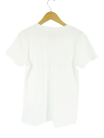 ナイキ NIKE 丸首 半袖 Tシャツ ロゴプリント ホワイト Lサイズ 国内正規 QQQ メンズ_画像2