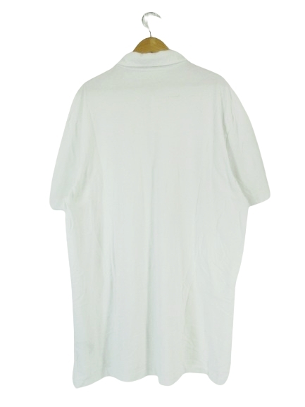 STANDARD JAMES PERSE ポロシャツ 半袖 無地 シンプル 綿 コットン ホワイト size3 QQQ メンズ_画像2