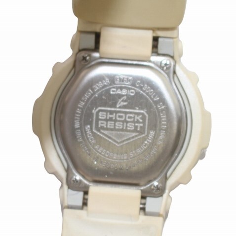 カシオジーショック CASIO G-SHOCK G-SPIKE ジースパイク 腕時計 ウォッチ 電波 クォーツ デジアナ クロノグラフ 白 ホワイト G-300LV_画像3