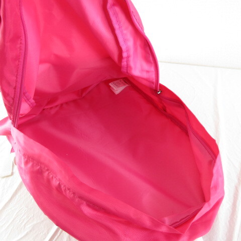  Beams BEAMS mmts rucksack backpack Logo pink *A260 men's lady's 
