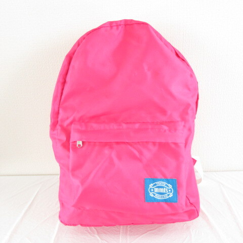  Beams BEAMS mmts rucksack backpack Logo pink *A260 men's lady's 