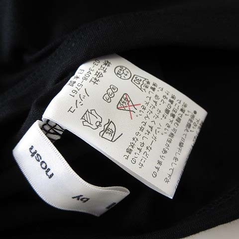  unused goods Kei kokisiKEIKO KISHI by nosh tunic One-piece no sleeve cotton M 2 black black beautiful goods lady's 