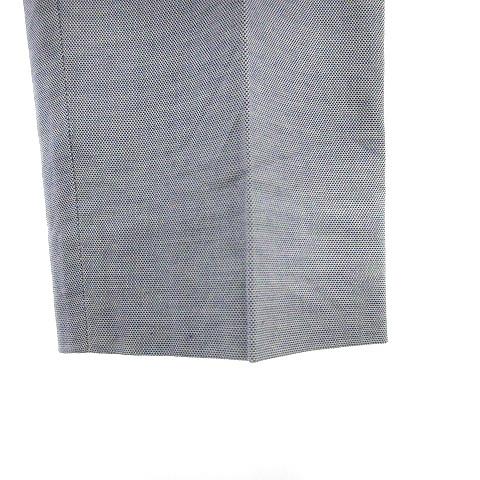  Indivi INDIVI брюки слаксы конический центральный Press тонкий хлопок одноцветный 38 синий голубой низ /BT женский 