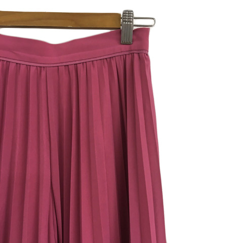  Jill Stuart JILL STUART pants Wide Long pleat plain 4 Pink Lady -s