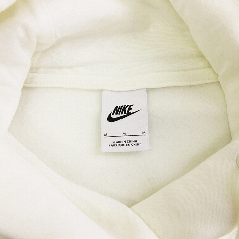 ナイキ NIKE 22AW NSW PHNX FLC HOOD フェニックス フリース オーバーサイズ プルオーバー パーカー フーディー ホワイト 白 M レディース_画像4