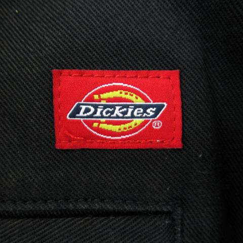 ディッキーズ Dickies ワークパンツ テーパードパンツ ロング丈 無地 黒 ブラック /SY35 ■MO メンズ_画像3