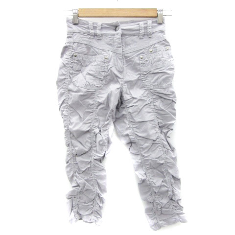  vi chi- Noah Ray Vicino a Lei Sabrina pants 7 minute height car - ring 36 gray /YM4 lady's 