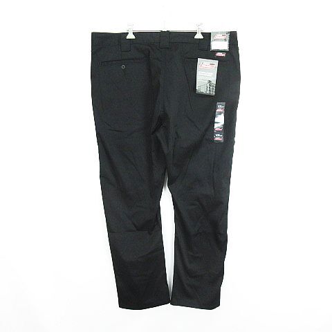 未使用品 ディッキーズ Dickies 7160-8306 パンツ ボトムス チノパン ストレート ストレッチ 105 ブラック ※EKM メンズ_画像2