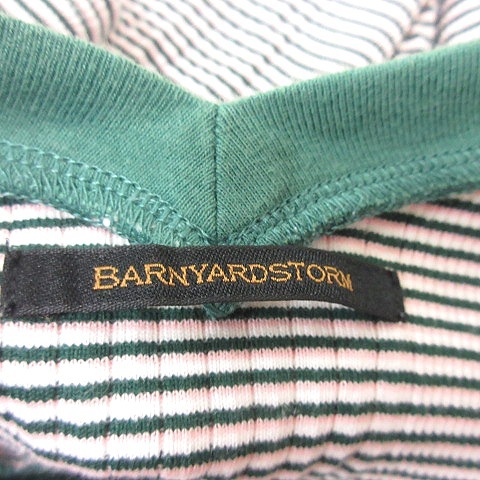 バンヤードストーム BARNYARDSTORM カットソー ボーダー 半袖 0 マルチカラー /YI レディース_画像6