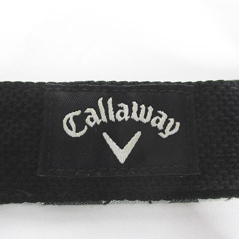  Callaway CALLAWAY Golf одежда козырек шляпа свободный размер 57-59cm чёрный серия черный Logo знак вышивка липучка регулировщик хлопок ko
