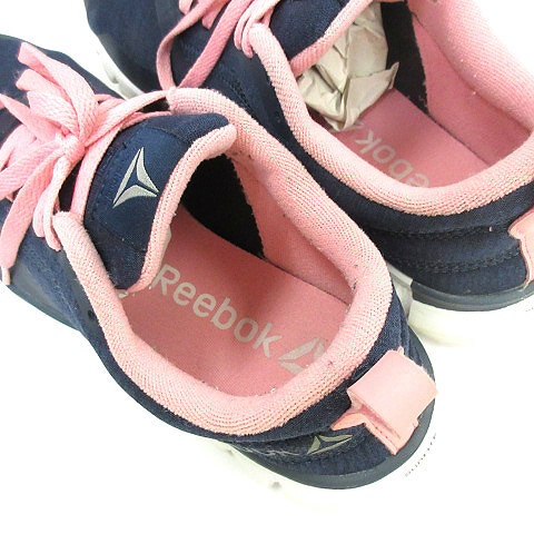 リーボック Reebok SUBLITEAUTHEN4.0 W サブライトオーセンティック4.0 CN4502 US6 23cm スニーカー ラニングシューズ 靴 紺 ピンク レディ_画像3