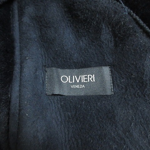oli vi eliOLIVIERImelino mouton coat fur fur sheepskin Zip up Italy made 56 Japan size 3L corresponding black IBO51