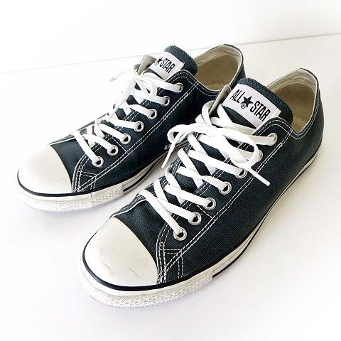 コンバース CONVERSE オールスター ALL STAR LO スニーカー シューズ 1SC695 キャンバス 28.0cm 緑 グリーン US 9.5 くつ 靴_画像1