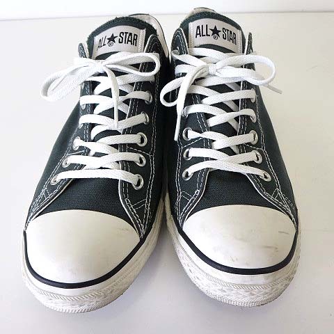 コンバース CONVERSE オールスター ALL STAR LO スニーカー シューズ 1SC695 キャンバス 28.0cm 緑 グリーン US 9.5 くつ 靴_画像4