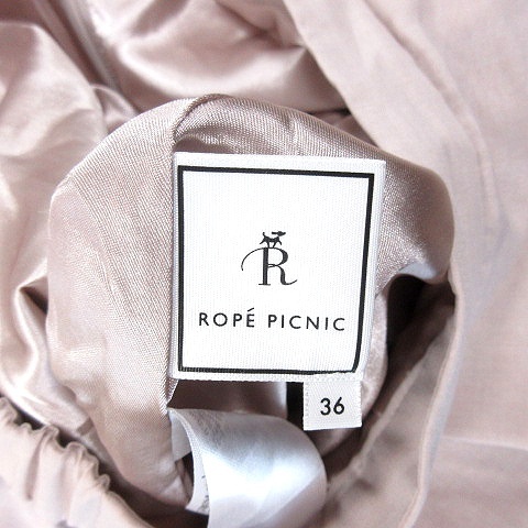 ロペピクニック ROPE Picnic フレアスカート ミモレ ロング 36 ピンク /AU レディース_画像5