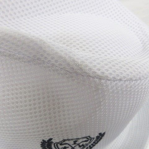 フィドラ FIDRA ゴルフ ハット 帽子 中折れ メッシュ ロゴ 刺繍 白 ホワイト FREE メンズの画像7