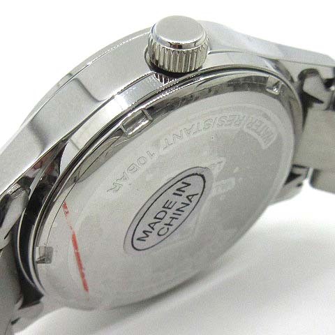 ヴァレンティノルディー Valentino Rudy クォーツ 腕時計 カレンダー シルバー文字盤 LW005-019 電池交換済 美品 メンズ_画像3