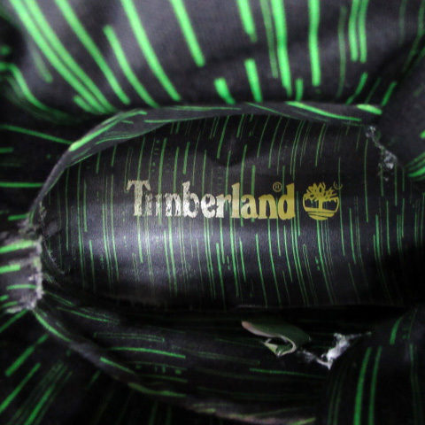 ティンバーランド Timberland スニーカー ハイカット レースアップ レザー US7W 25cm 白 ホワイト /SM5 メンズ_画像9