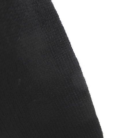 セオリーリュクス theory luxe 半袖 ニット セーター カットソー タートルネック 38 黒系 ブラック 日本製 毛 ウール 無地 レディース_画像5
