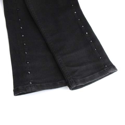  Max &ko-MAX&CO. брюки слаксы заклепки Logo вышивка этикетка 30 M чёрный черный /KL женский 