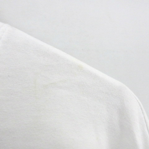 ゲス GUESS ワッペン 刺繍 ロンTEE 長袖 Tシャツ カットソー 白 ホワイト XL メンズ_画像7