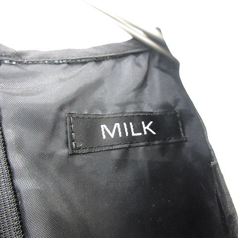 ミルク MILK ブラックスワン ドレス ワンピース 10174134 黒 白 レディース_画像3