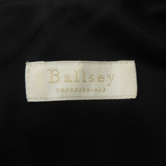  Ballsey BALLSEY Tomorrowland One-piece knee height no sleeve stand-up collar plain navy blue navy 34 lady's 