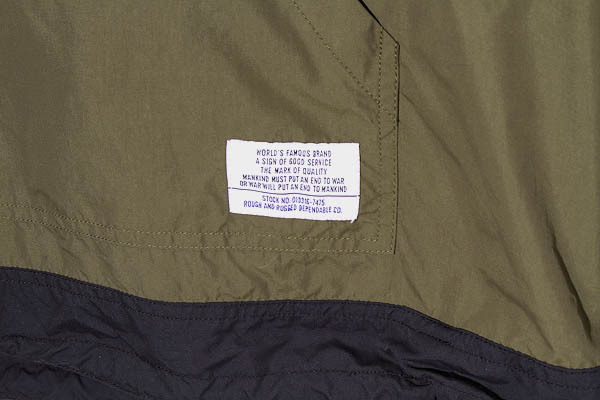 ROUGH AND RUGGEDla fan gong gedoHUNTER Hunter f-ti jacket ano rack Parker 1 OLIVE olive RR-19990704 /* men's 