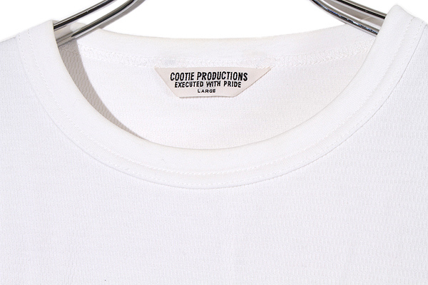 2021AW COOTIE クーティー COMPACT YARN HONEYCOMB L/S TEE ハニカム サーマル 長袖Tシャツ L OFF WHITE オフホワイト CTE-21A302 /◆ メン_画像3