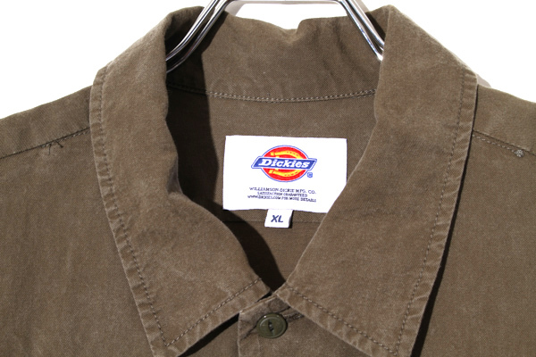 Dickies ディッキーズ SIZE:XL 虎刺繍 長袖 スーベニアシャツ KHAKI カーキ /◆ メンズ_画像3