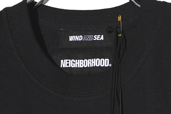 未使用品 CASETiFY × NEIGHBORHOOD × WIND AND SEA ケースティファイ ネイバーフッド ウィンダンシー プリント 半袖Tシャツ M ブラック 2_画像3