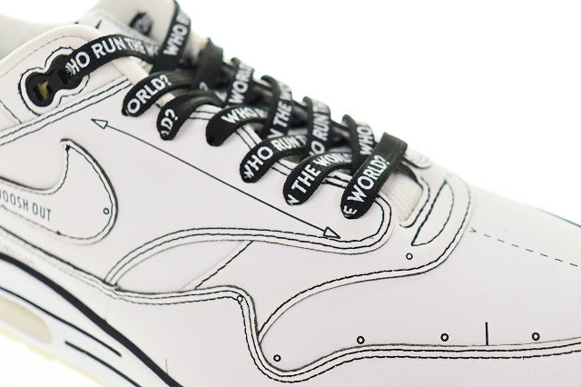 ナイキ NIKE AIR MAX 1 SKETCH TO SHELF WHITE 27.5cm CJ4286-100 エア マックス ワン スケッチ トゥ シェルフ【ブランド古着ベクトル】240の画像6